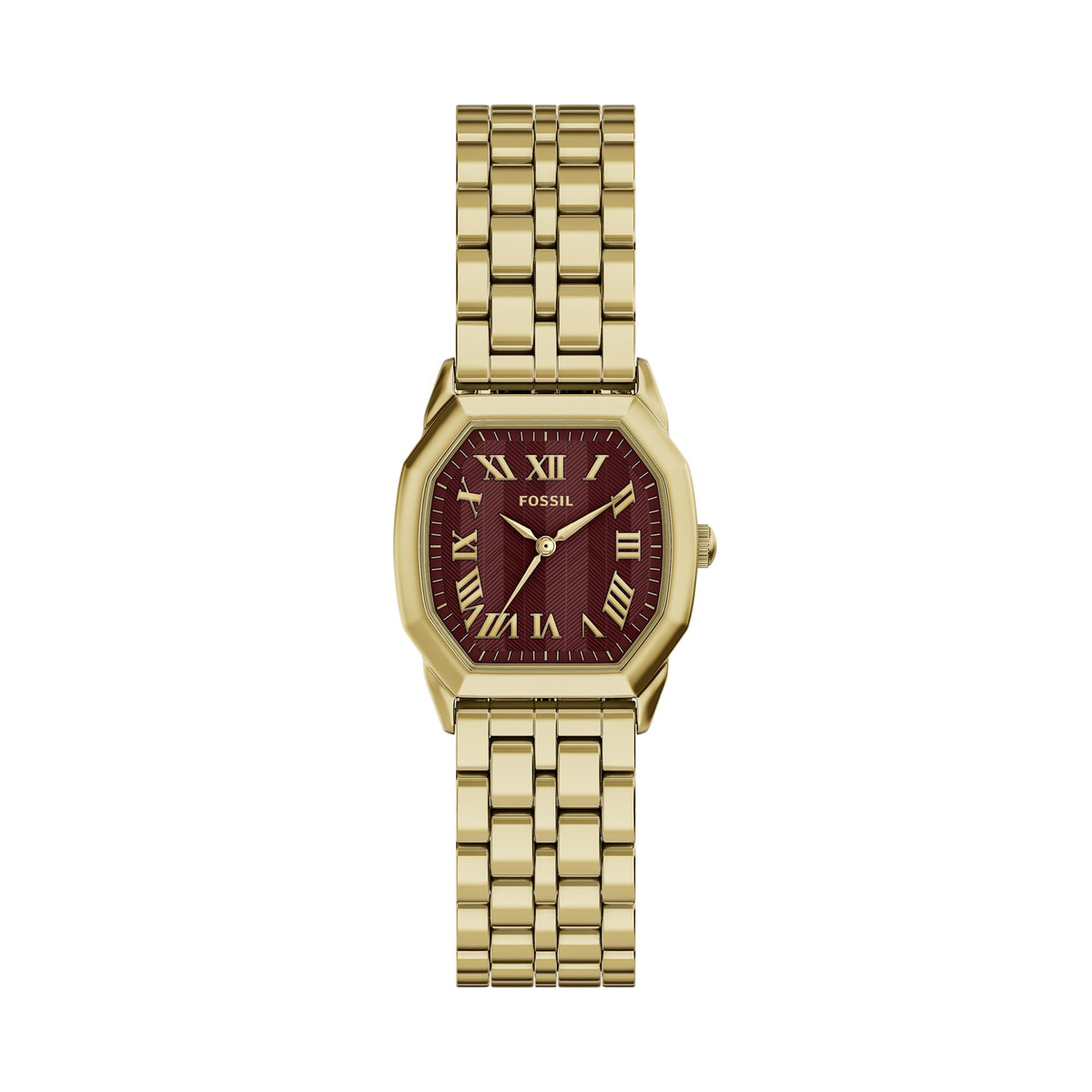 Fossil Harlow 27mm Three-Hand Gold-Tone Stainless Steel Watch - ES5511