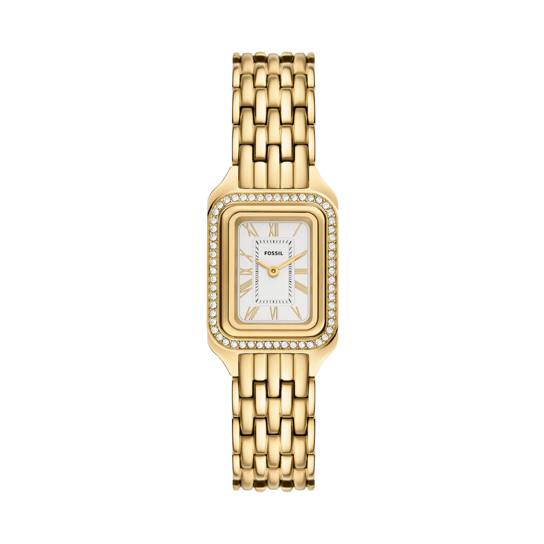 Fossil Raquel 23mm Two-Hand Gold-Tone Stainless Steel Watch - ES5513