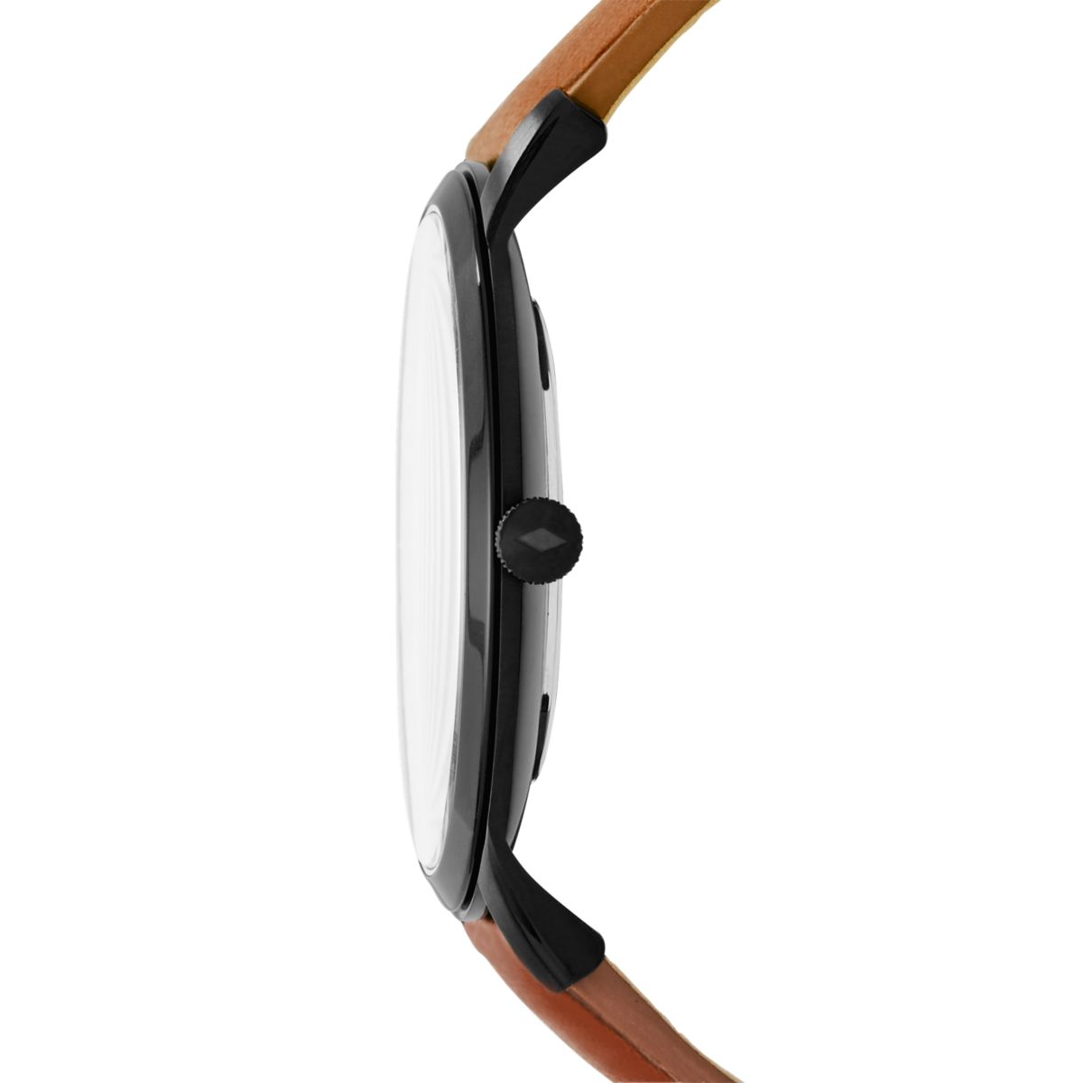 Fossil Minimalist 44mm Three-Hand Light Brown Leather Watch - FS5305 (1)