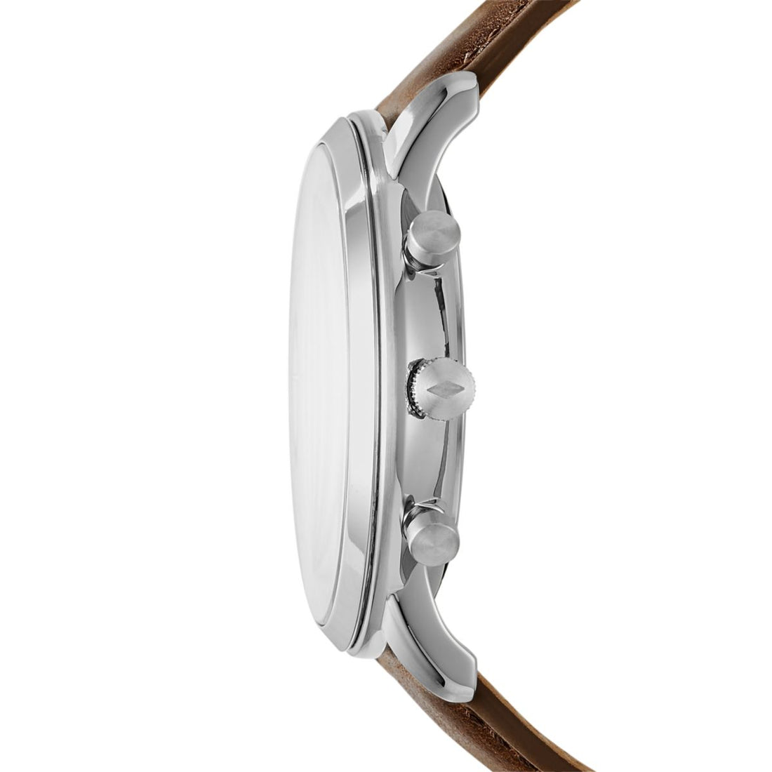 Fossil Neutra 44mm Chronograph Brown Leather Watch - FS5380