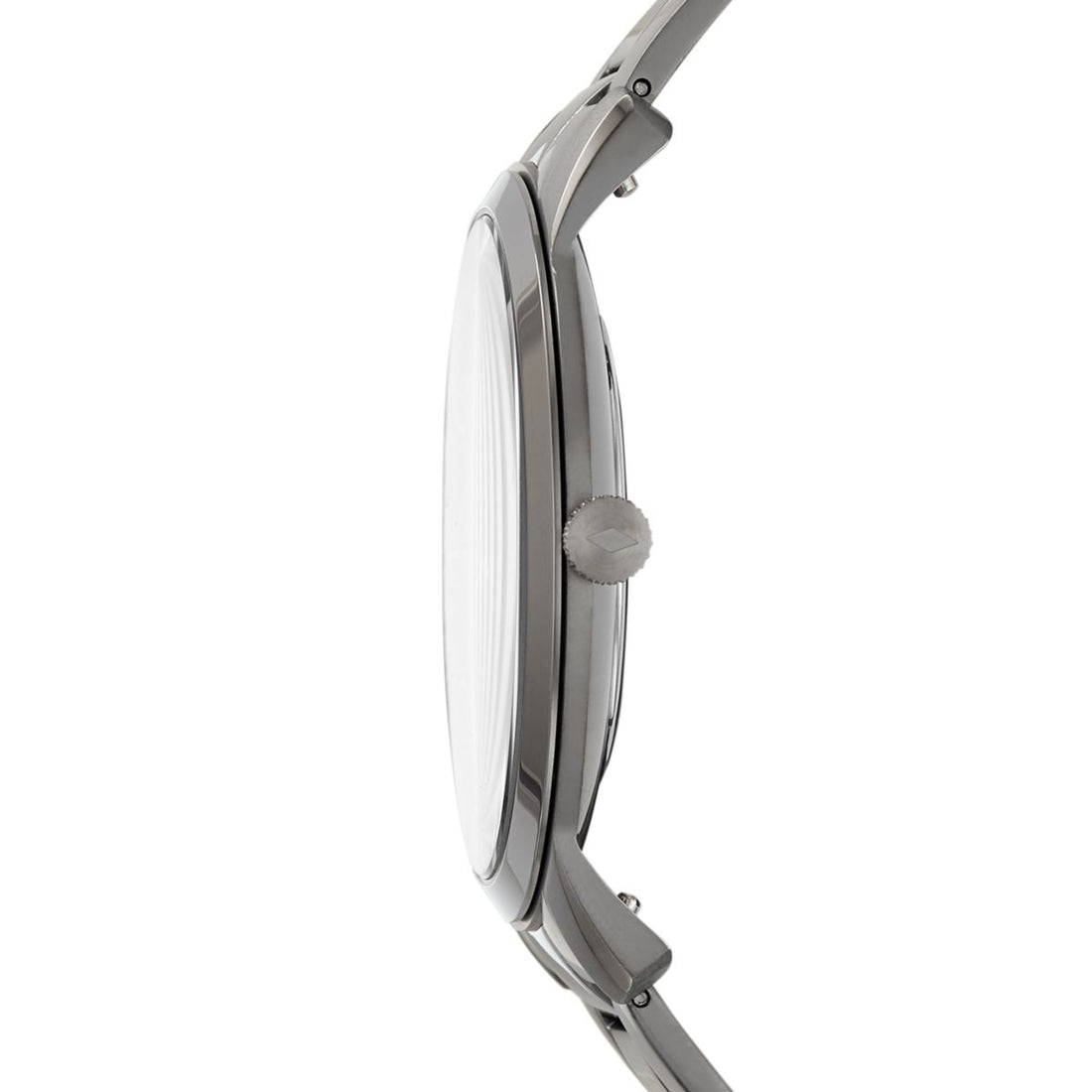 Fossil Minimalist 44mm Three-Hand Smoke Stainless Steel Watch - FS5459