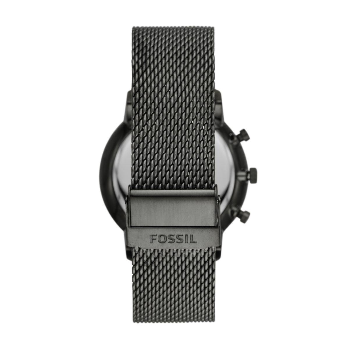 Fossil Neutra 44mm Chronograph Smoke Stainless Steel Mesh Watch - FS5699 (1)