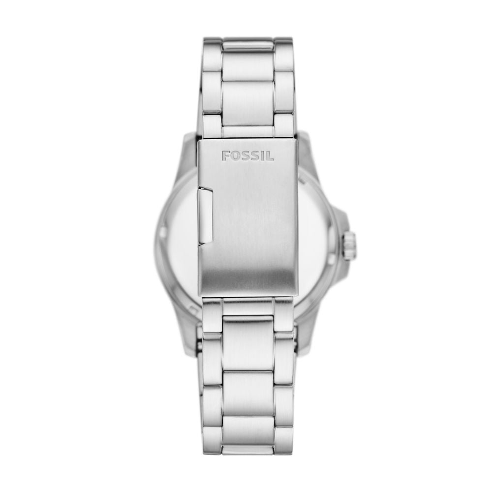 Fossil Blue Dive 42mm Three-Hand Date Stainless Steel Watch - FS6029 (2)