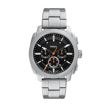 Fossil Machine 44mm Chronograph Stainless Steel Watch - FS6095