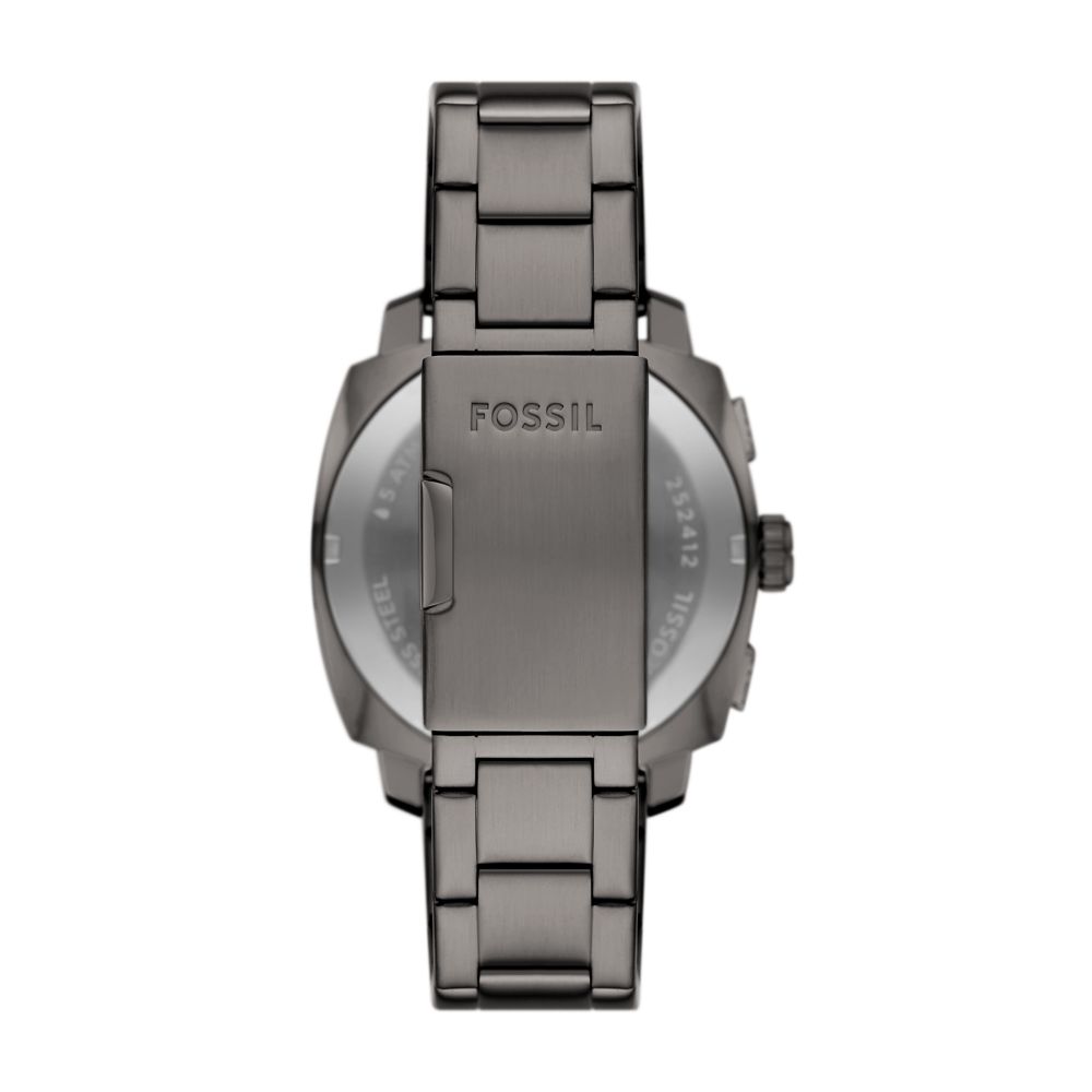 Fossil Machine 44mm Chronograph Smoke Stainless Steel Watch - FS6098 (1)