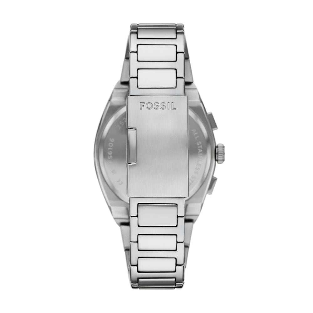 Fossil Everett 44mm Chronograph Stainless Steel Watch - FS6104 (2)