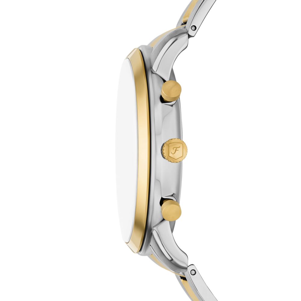 Fossil Neutra 44mm Chronograph Two-Tone Stainless Steel Watch - FS6112 (2)