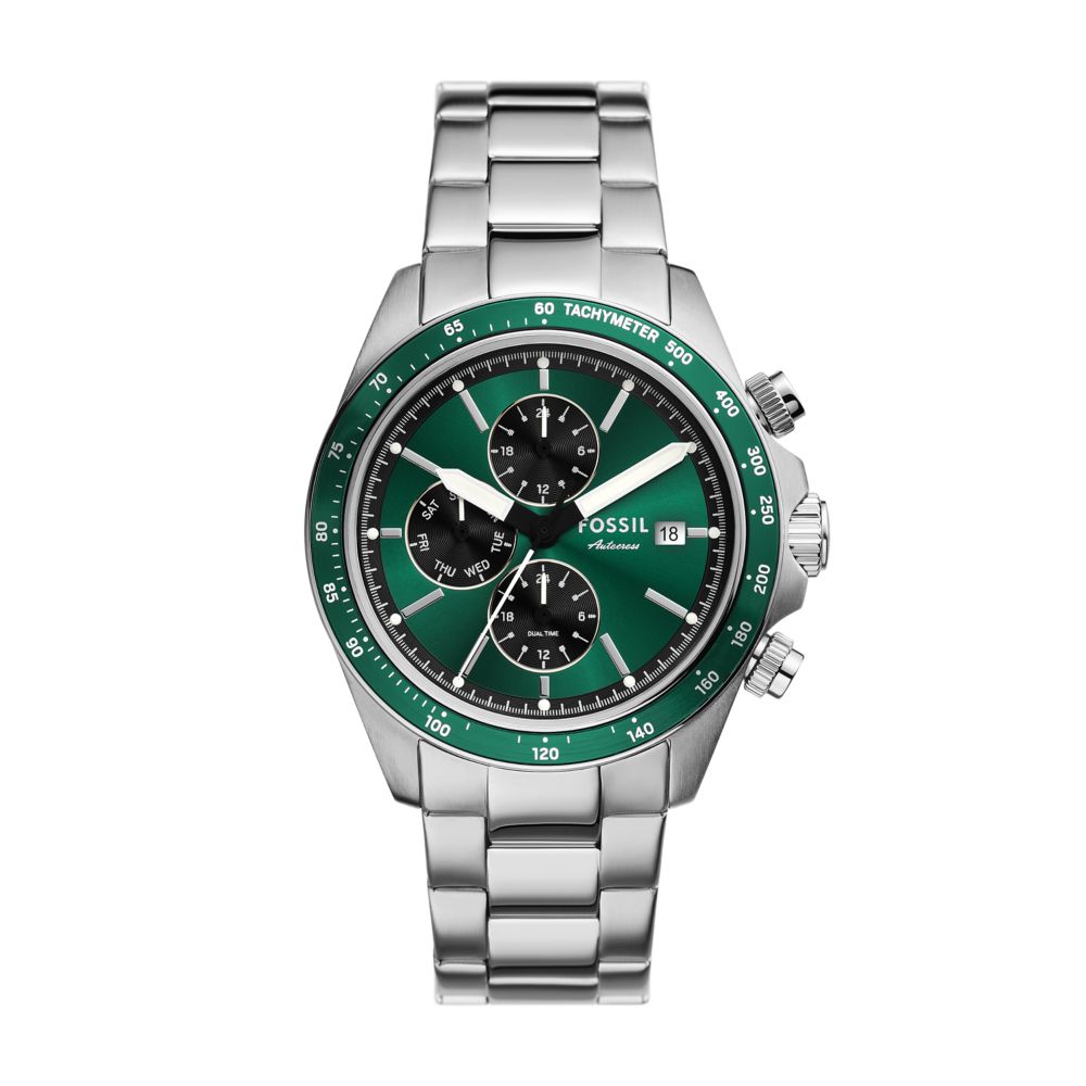 Fossil Autocross 42mm Multifunction Stainless Steel Watch - FS6127