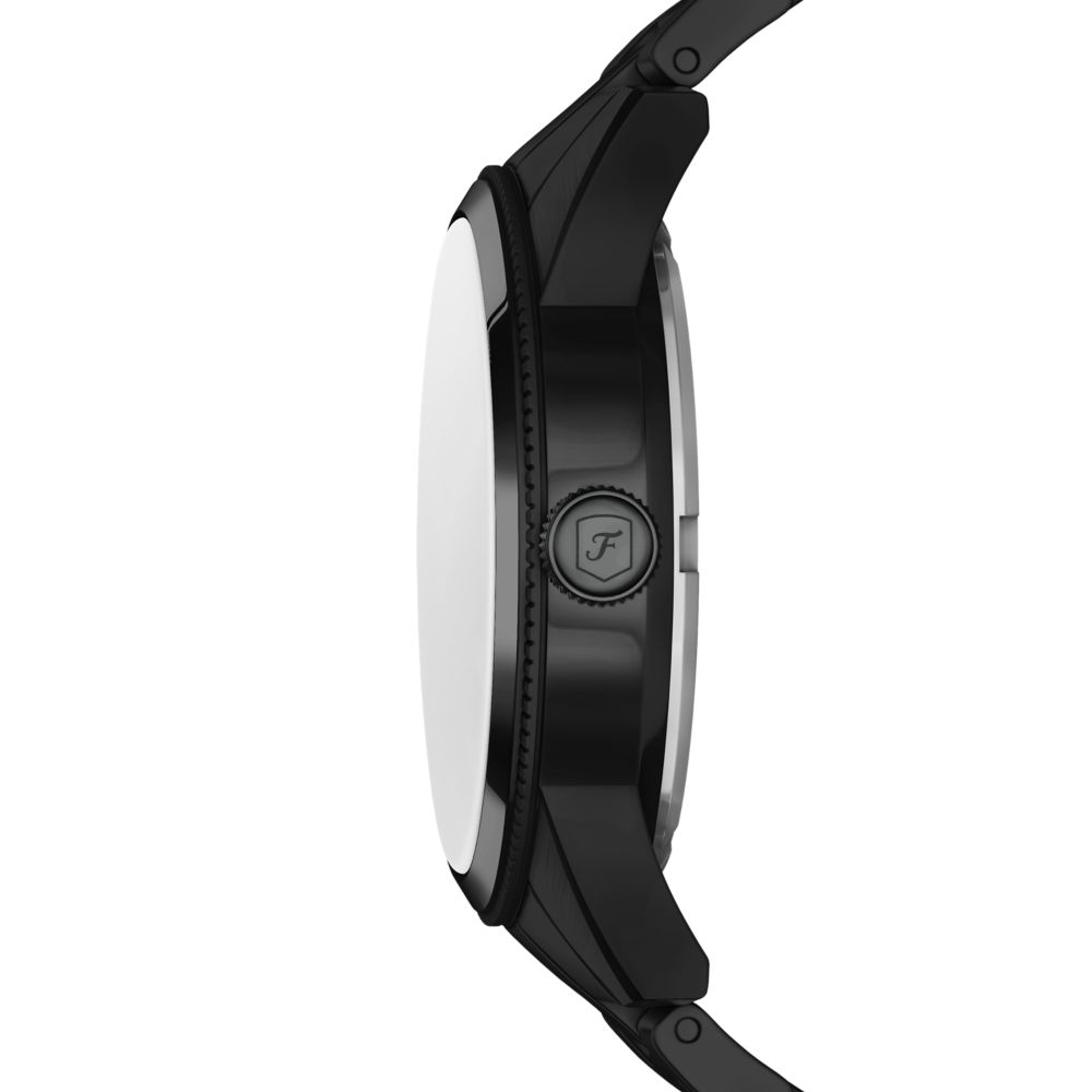 Fossil Pearson 42mm Multifunction Black Stainless Steel Watch - FS6135 (1)