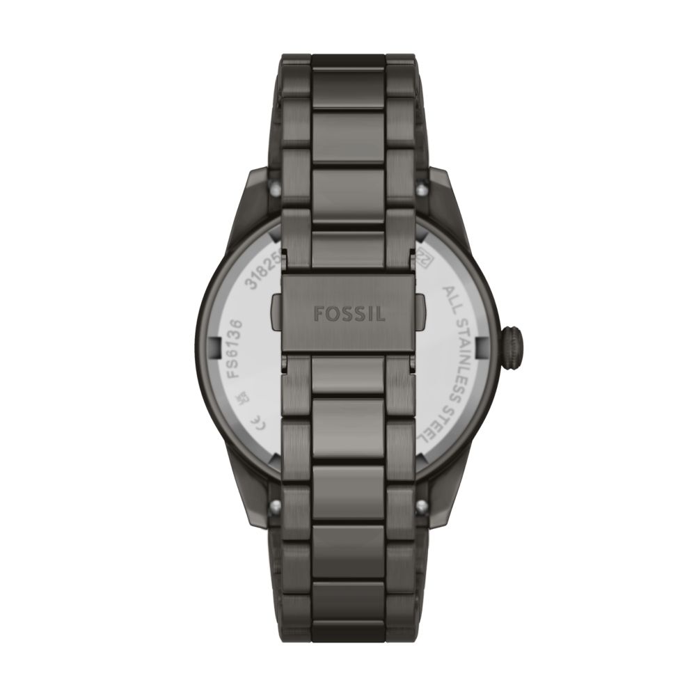 Fossil Pearson 42mm Multifunction Gunmetal Stainless Steel Watch - FS6136 (2)
