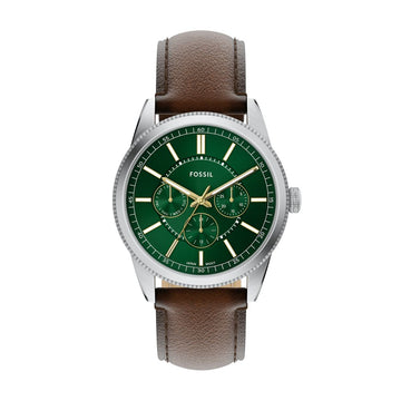Fossil Pearson 42mm Multifunction Brown Leather Watch - FS6137