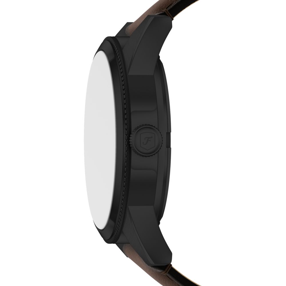 Fossil Pearson 42mm Multifunction Brown Leather Watch - FS6138