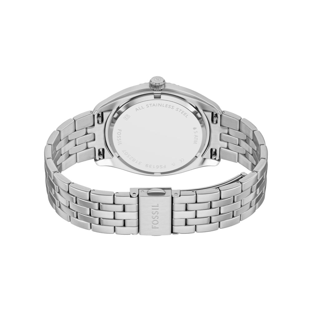 Fossil Campbell 42mm Three-Hand Day-Date Stainless Steel Watch - FS6139 (3)