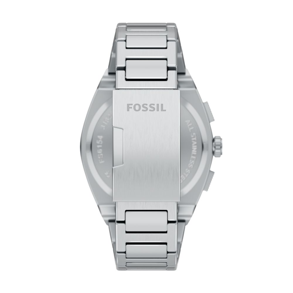 Fossil Everett 44mm Chronograph Stainless Steel Watch - FS6154 (2)