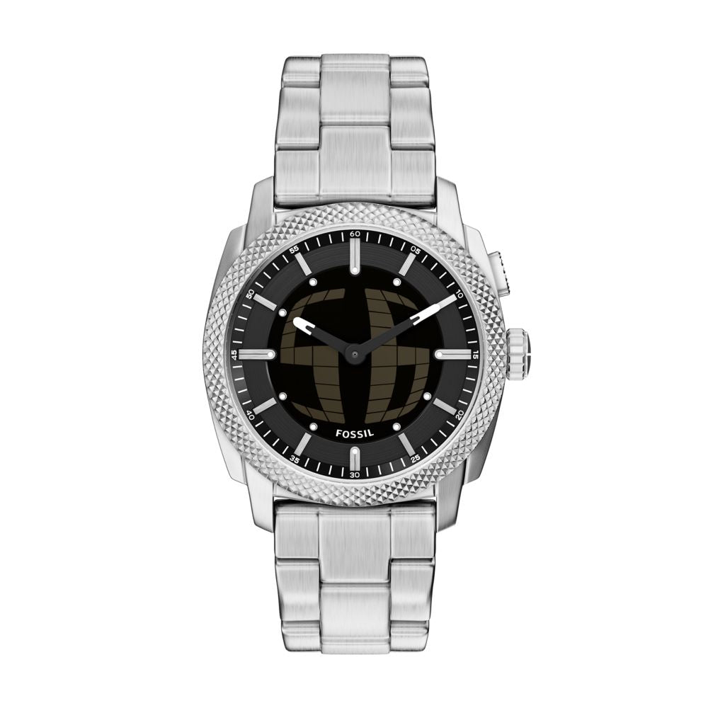 Fossil Machine Big Tic 41mm Stainless Steel Watch - FS6155