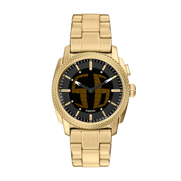 Fossil Machine Big Tic 41mm Gold-Tone Stainless Steel Watch - FS6157