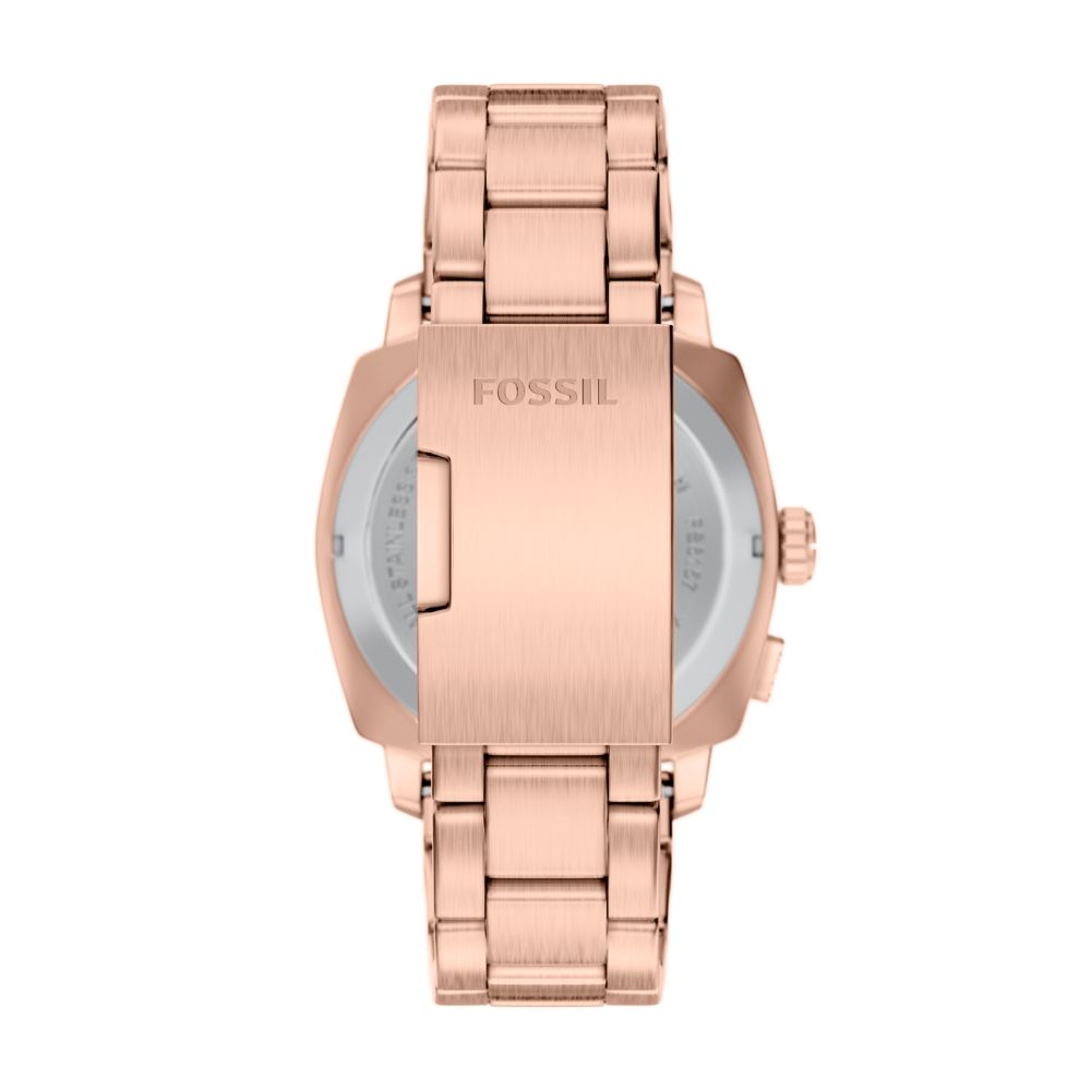 Fossil Machine Big Tic 41mm Rose Gold-Tone Stainless Steel Watch - FS6158 (2)