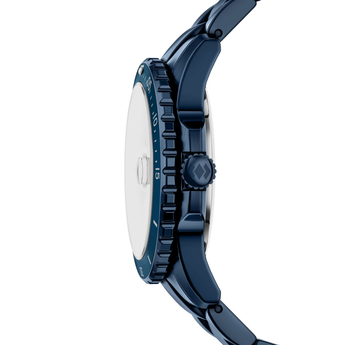 Fossil Blue Dive 42mm Three-Hand Navy Stainless Steel Watch - FS6166
