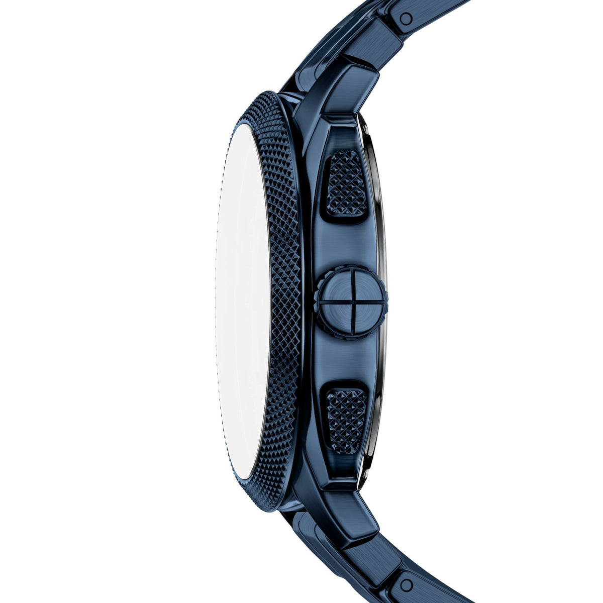 Fossil Machine 44mm Chronograph Navy Stainless Steel Watch - FS6167 (1)