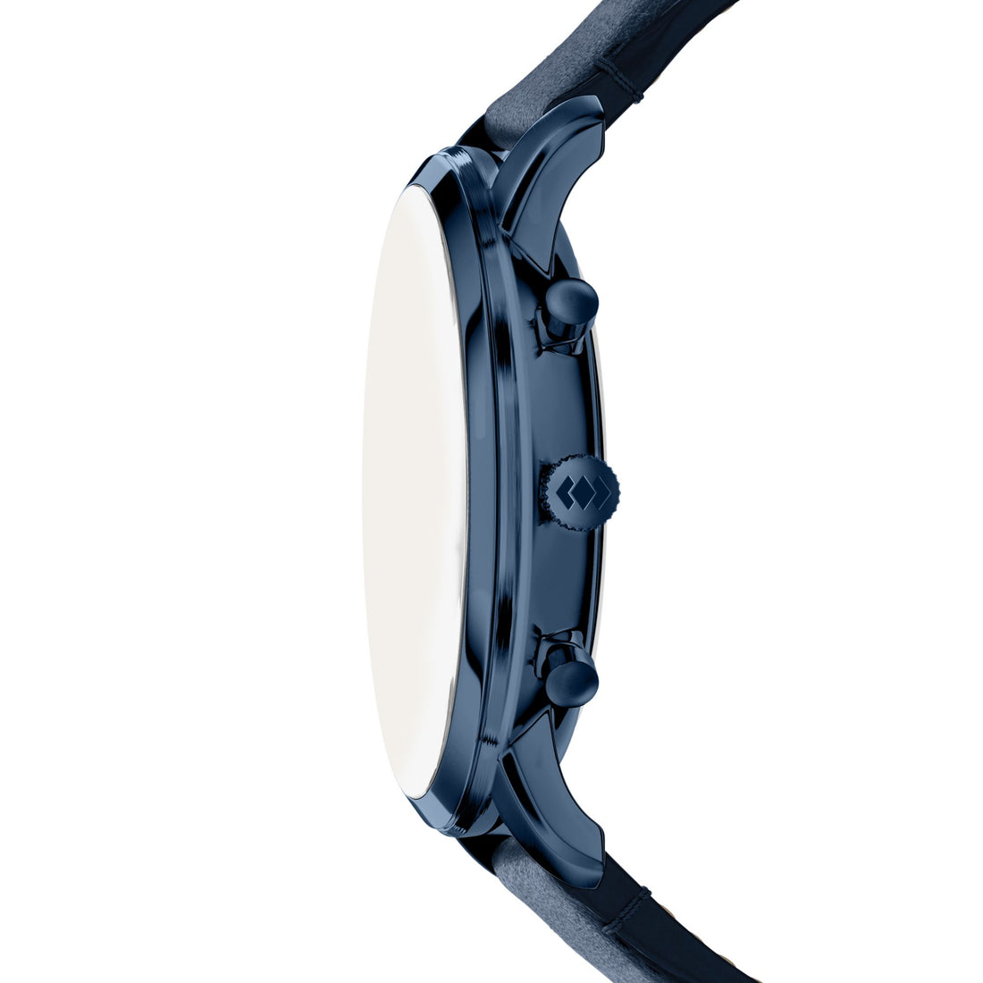 Fossil Neutra 44mm Chronograph Navy Leather Watch - FS6168
