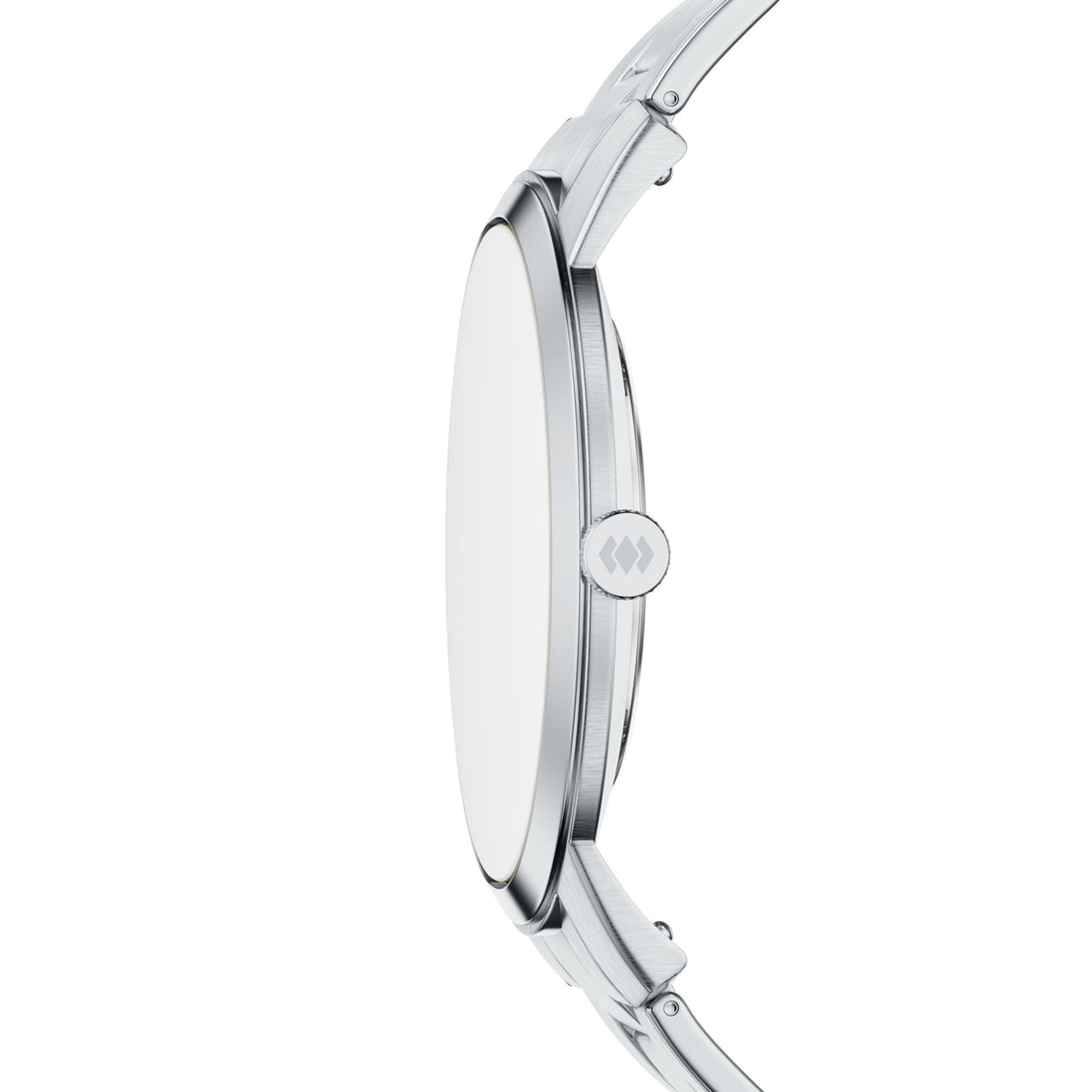 Fossil Minimalist 44mm Three-Hand Stainless Steel Watch - FS6180