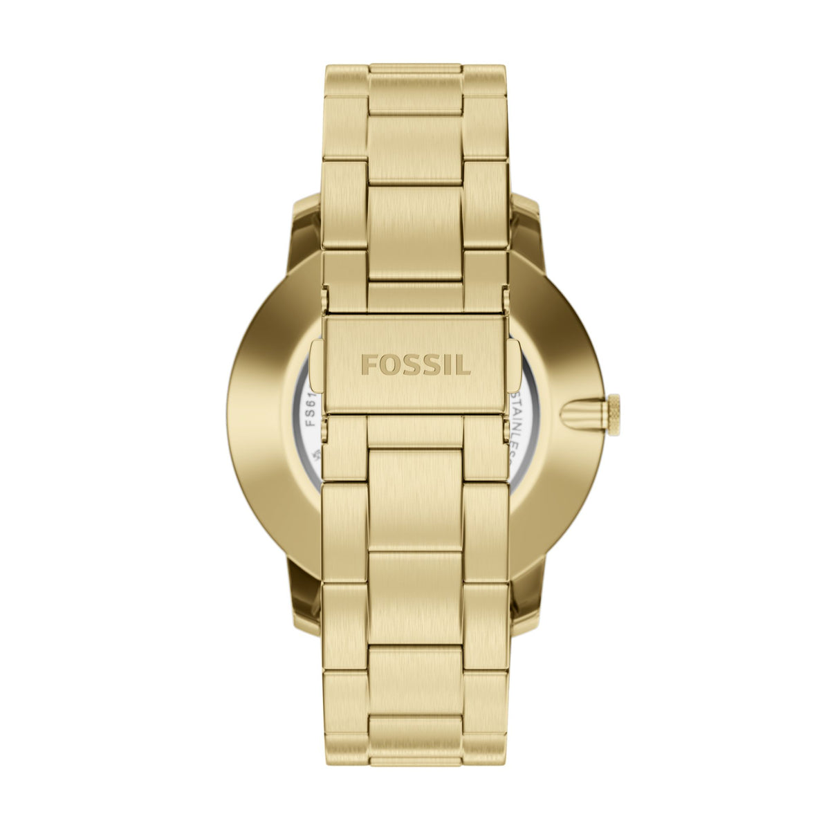 Fossil Minimalist 44mm Three-Hand Gold-Tone Stainless Steel Watch - FS6181 (2)