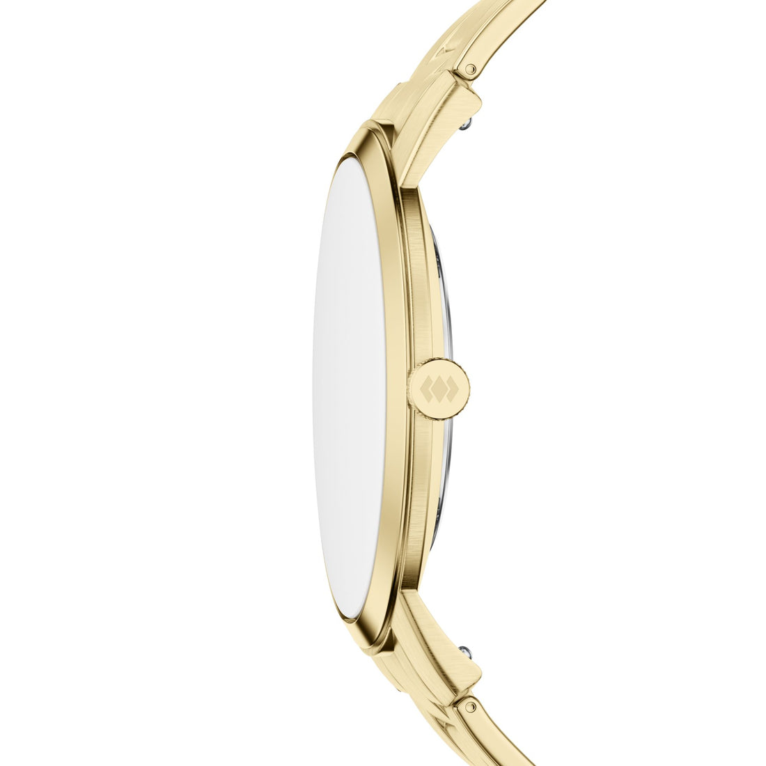 Fossil Minimalist 44mm Three-Hand Gold-Tone Stainless Steel Watch - FS6181