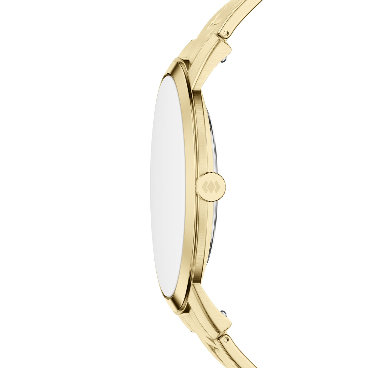 Fossil Minimalist 44mm Three-Hand Gold-Tone Stainless Steel Watch - FS6181 (1)