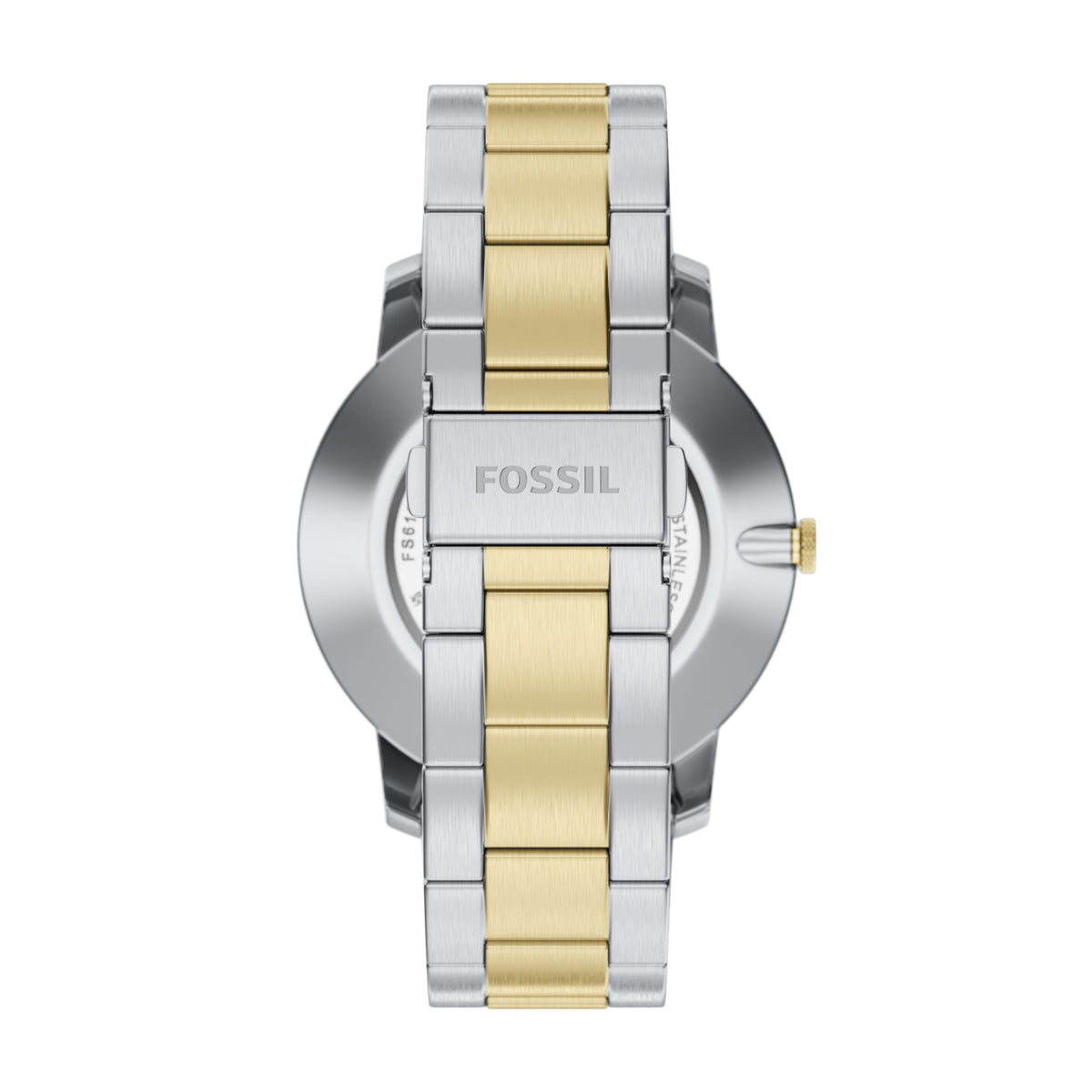 Fossil Minimalist 44mm Three-Hand Two-Tone Stainless Steel Watch - FS6182 (2)