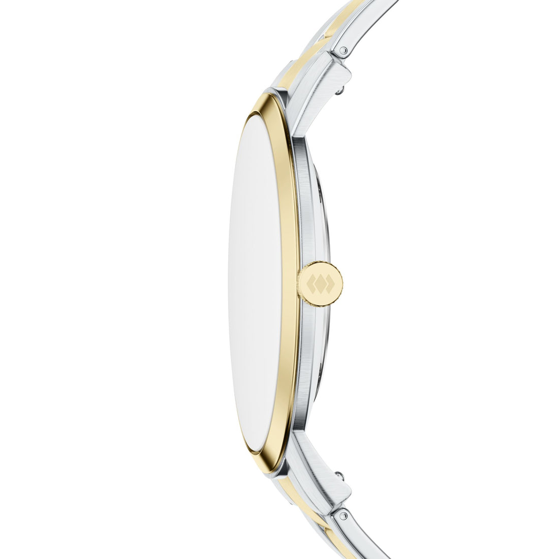 Fossil Minimalist 44mm Three-Hand Two-Tone Stainless Steel Watch - FS6182