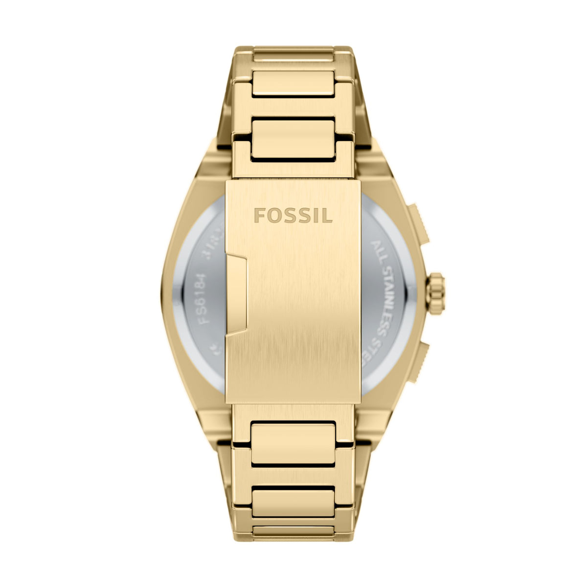 Fossil Everett 44mm Chronograph Gold-Tone Stainless Steel Watch - FS6184 (2)