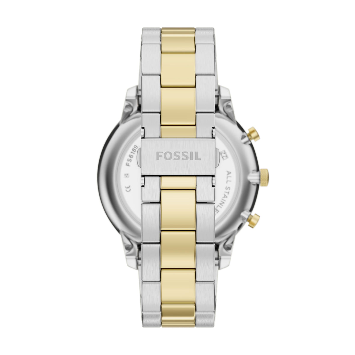 Fossil Neutra 44mm Chronograph Two-Tone Stainless Steel Watch - FS6189 (2)