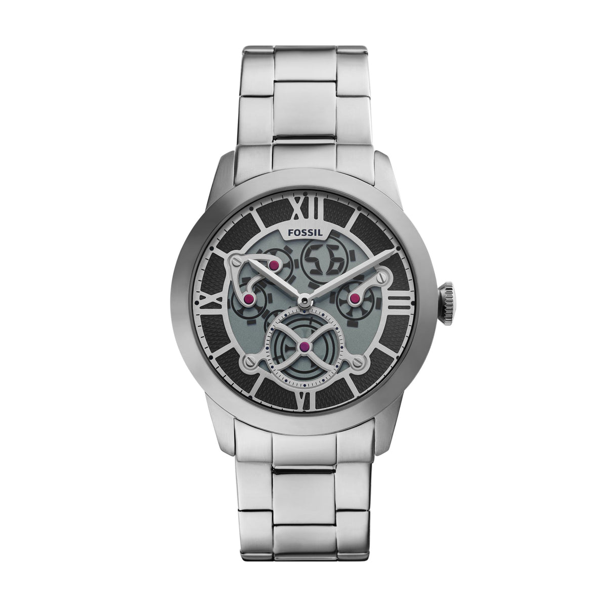 Fossil Townsman Big Tic 42mm Stainless Steel Watch - FS6192