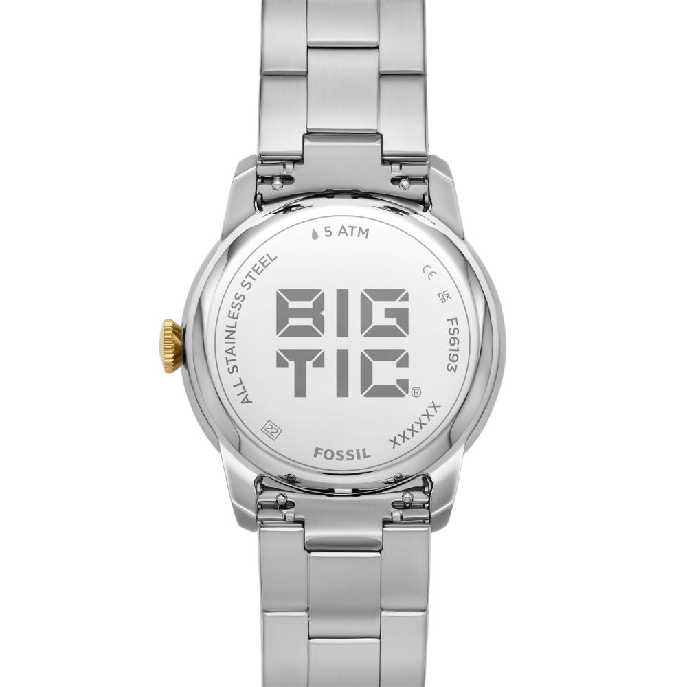 Fossil Townsman Big Tic 42mm Two-Tone Stainless Steel Watch - FS6193 (2)