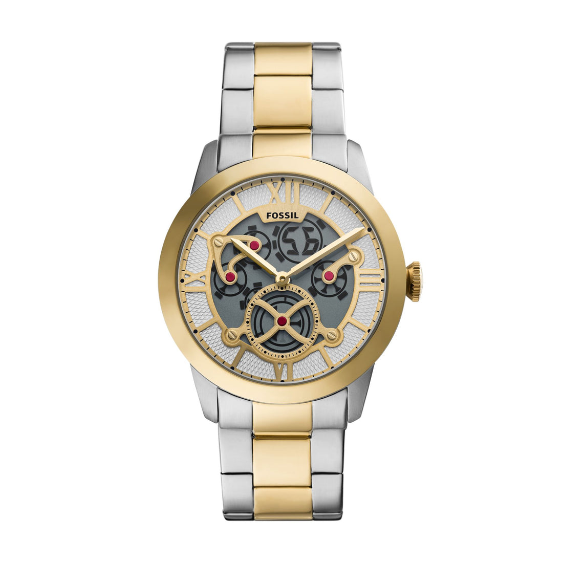 Fossil Townsman Big Tic 42mm Two-Tone Stainless Steel Watch - FS6193