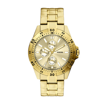 Fossil Garrett 44mm Multifunction Gold-Tone Stainless Steel Watch - FS6194