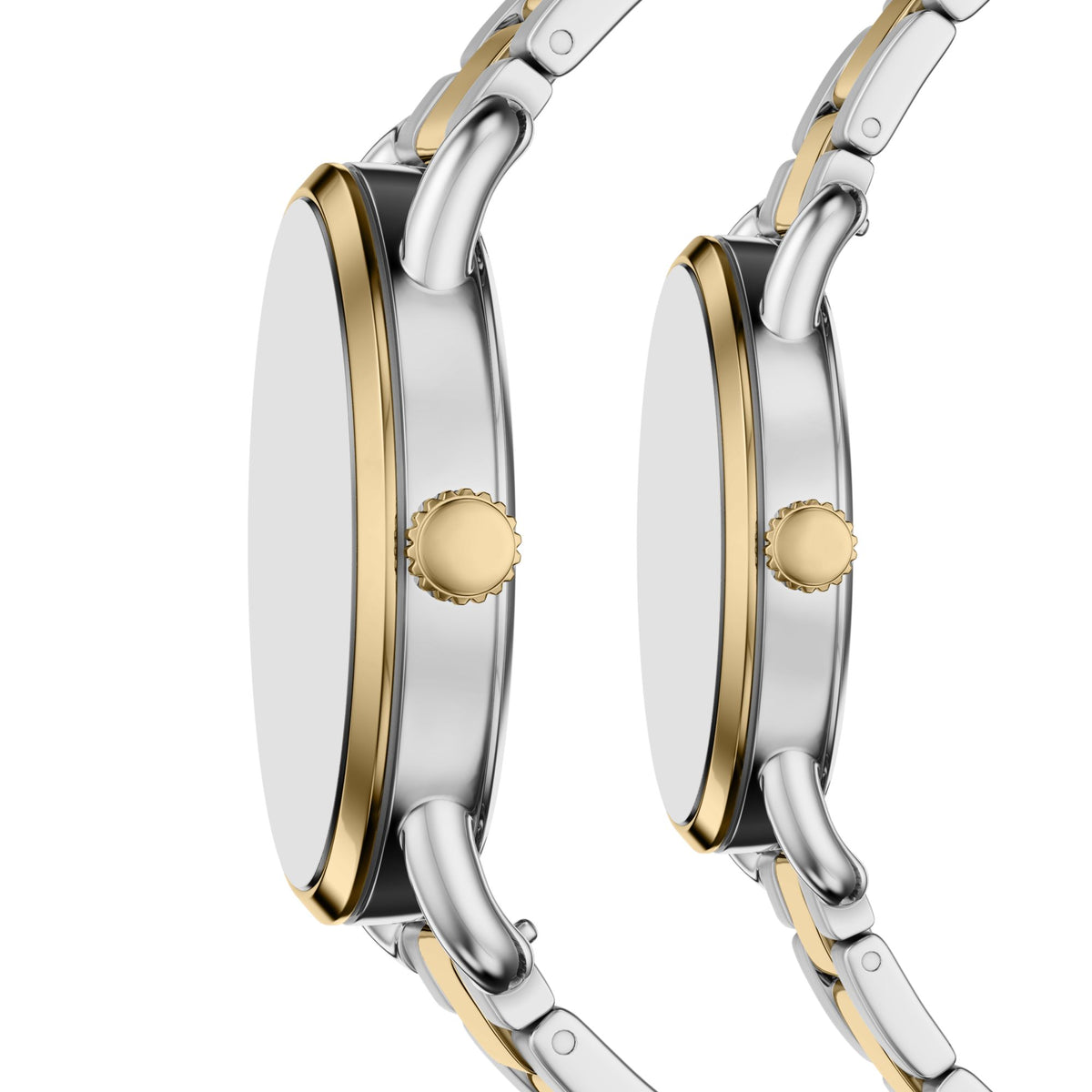 Fossil Copeland 42mm Three-Hand Two-Tone Stainless Steel Watch Set - FS6198SET (1)