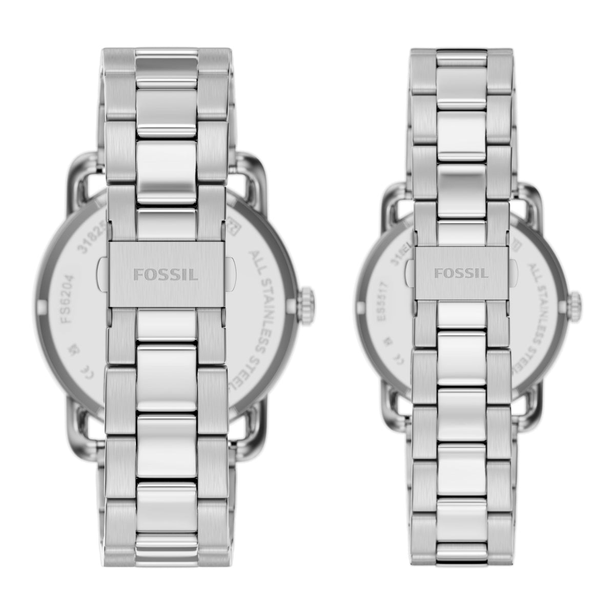 Fossil Copeland 42mm Three-Hand Stainless Steel Watch Set - FS6199SET (2)