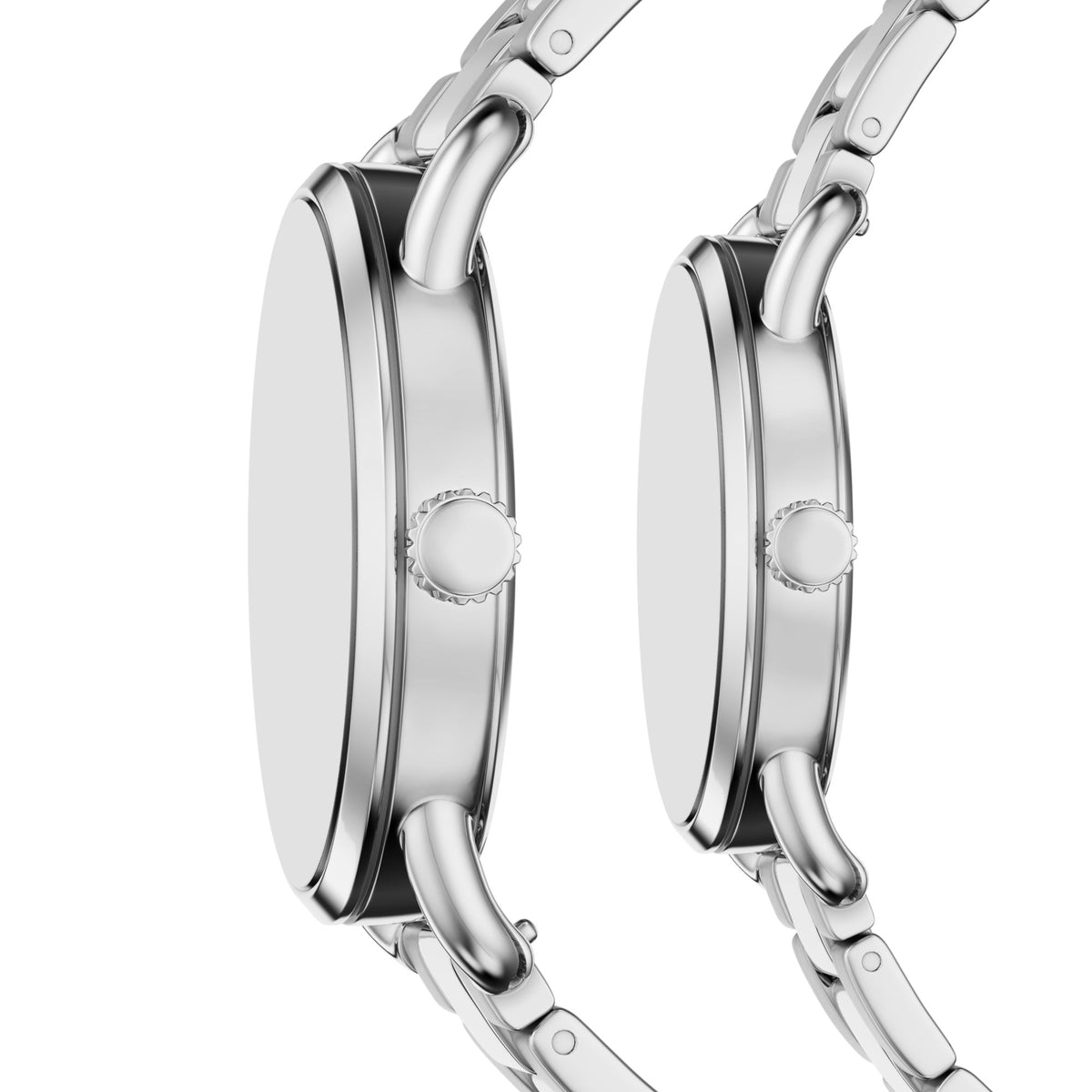 Fossil Copeland 42mm Three-Hand Stainless Steel Watch Set - FS6199SET (1)