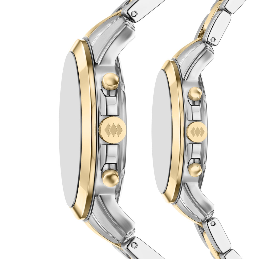 Fossil Grant 44mm Chronograph Two-Tone Stainless Steel Watch Set - FS6202SET