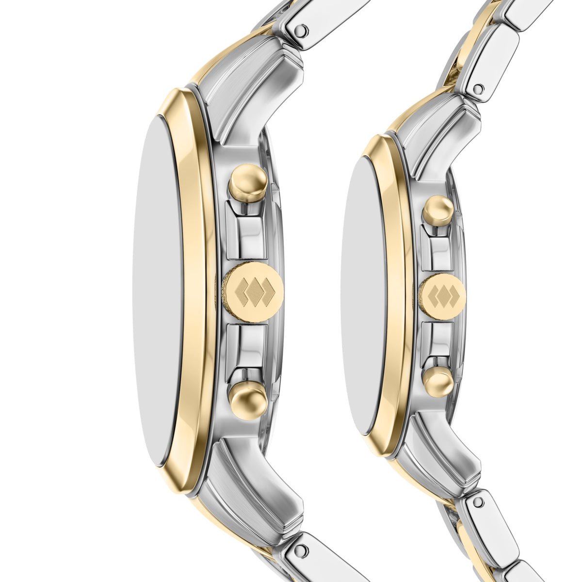 Fossil Grant 44mm Chronograph Two-Tone Stainless Steel Watch Set - FS6202SET (1)