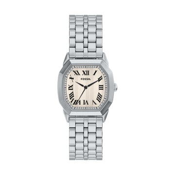 Fossil Harlow 33mm Three-Hand Stainless Steel Watch - FS6211