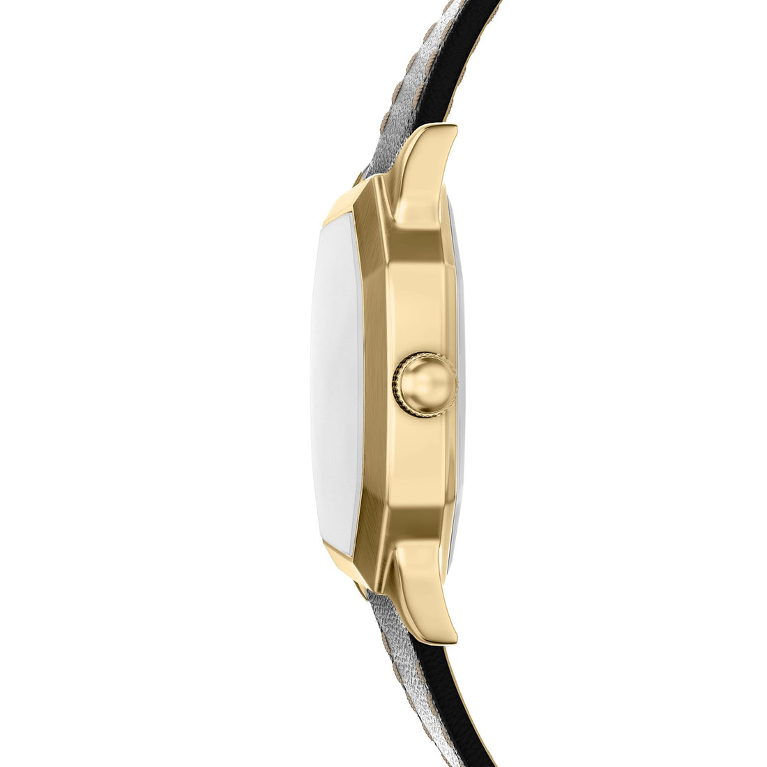 Fossil Harlow 33mm Three-Hand Black Leather Watch - FS6215