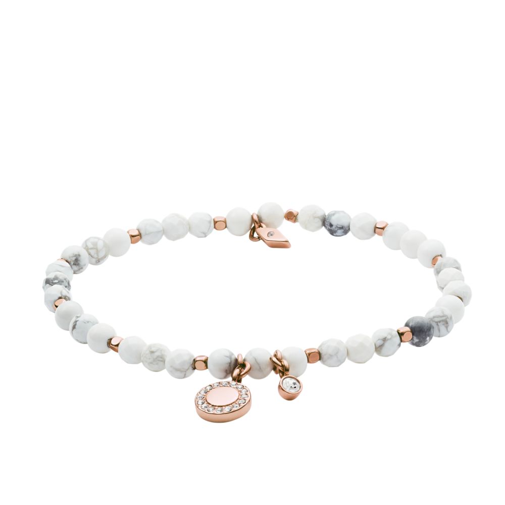 Fossil Women's Georgia Howlite Bracelet