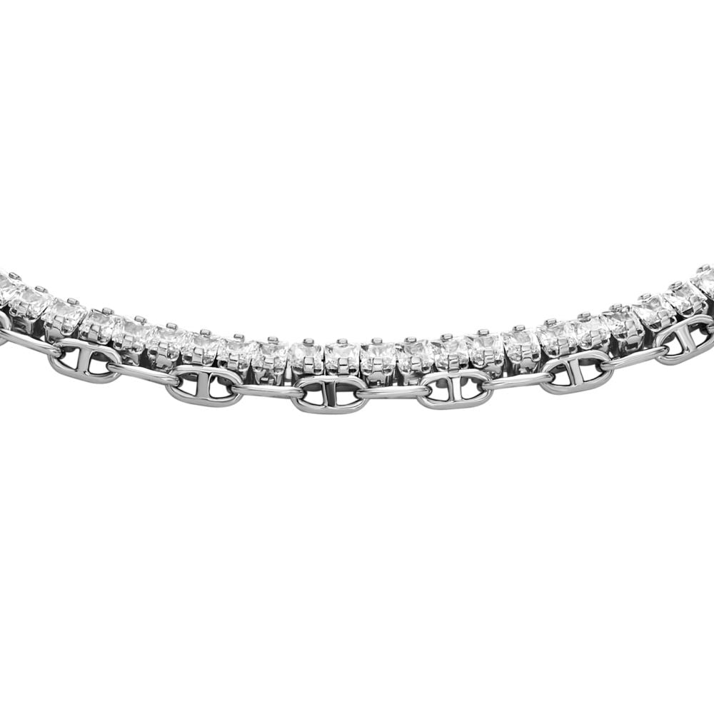 HERITAGE SILVER BRASS CHAIN BRACELET (1)