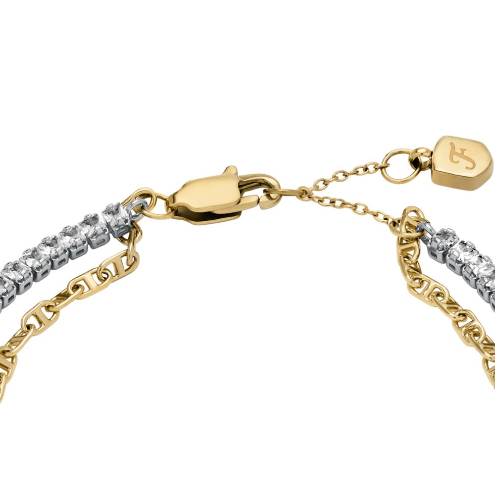 HERITAGE 2-TONE BRASS BRACELET