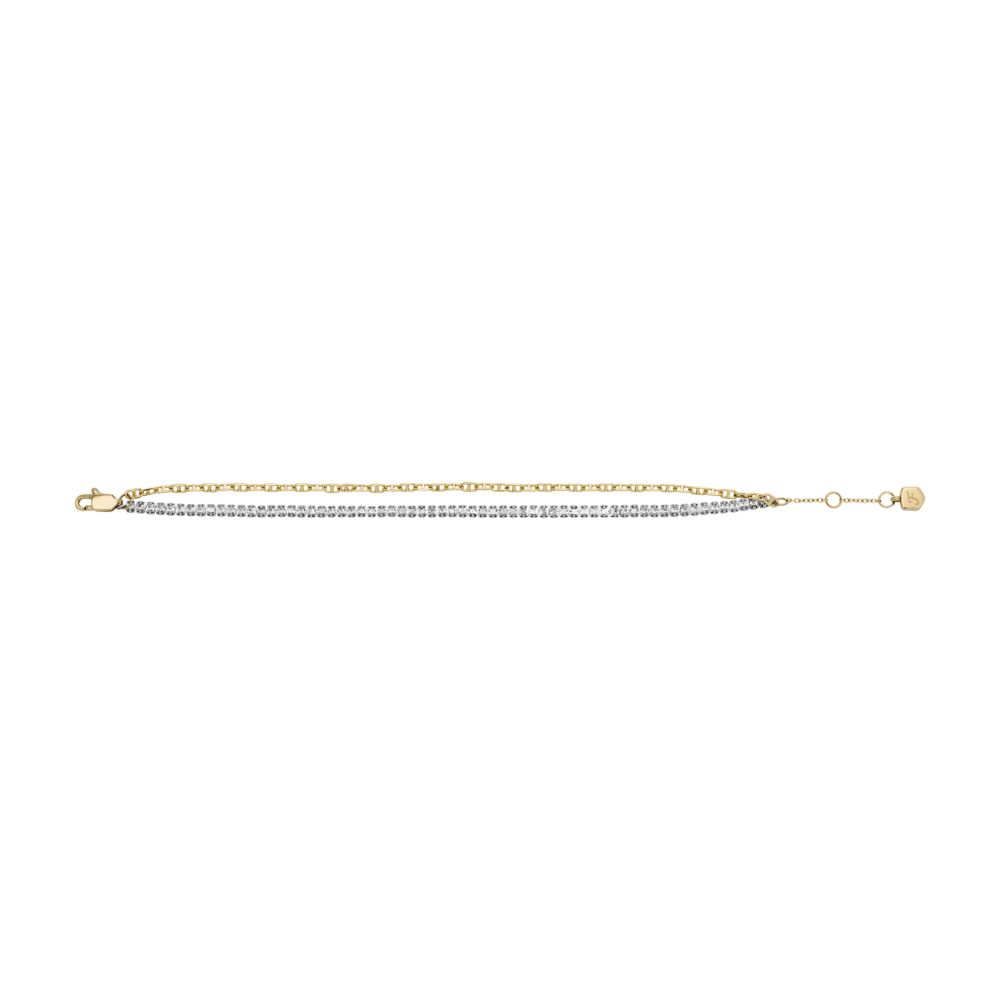 HERITAGE 2-TONE BRASS BRACELET (2)