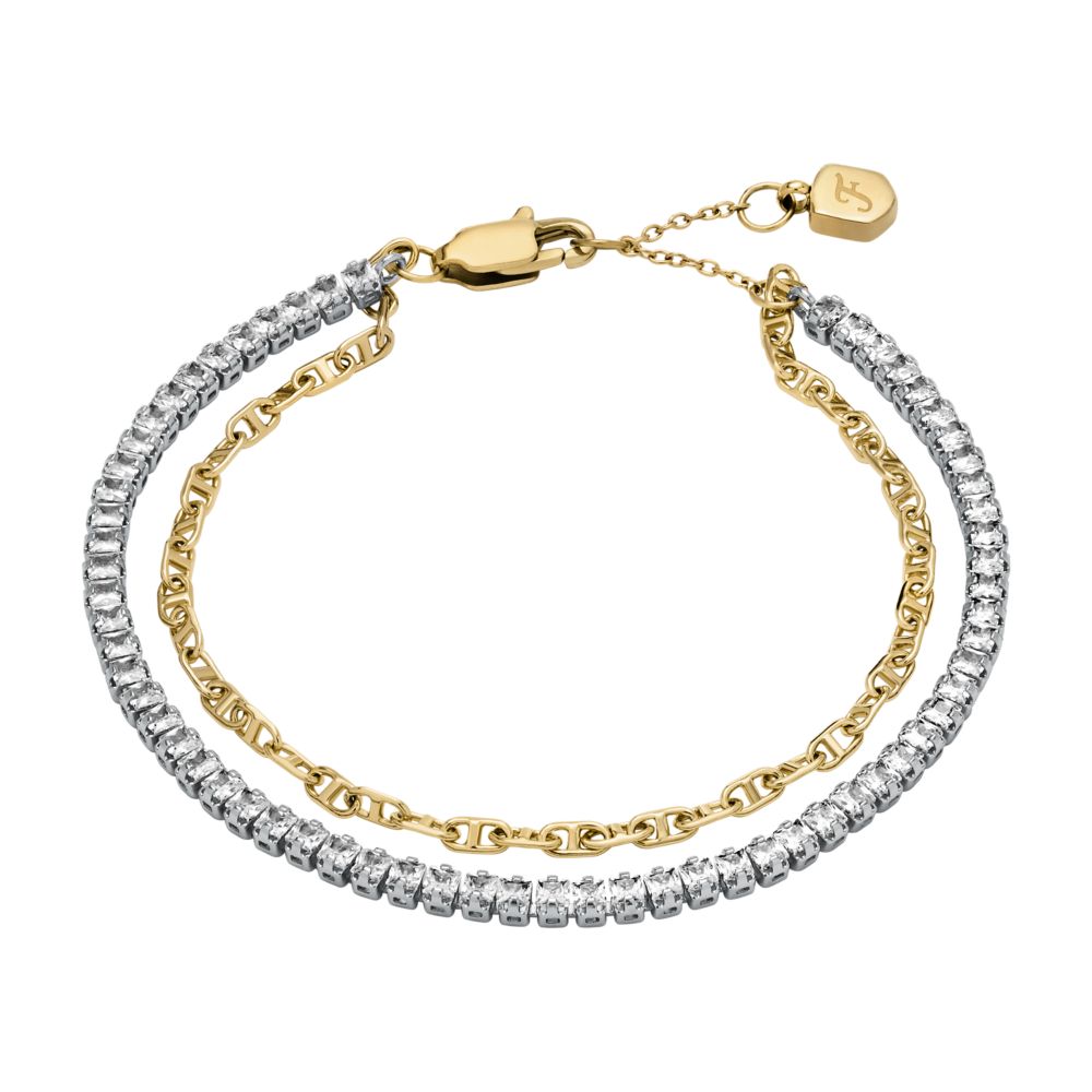 HERITAGE 2-TONE BRASS BRACELET
