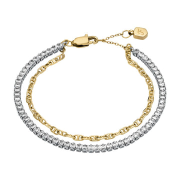 HERITAGE 2-TONE BRASS BRACELET