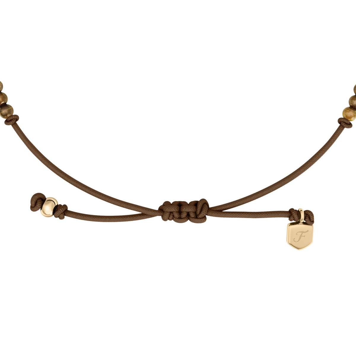 Fossil Women's Sutton Mini Moments Brown Beaded Tree of Life Bracelet -  JA7326710 (2)